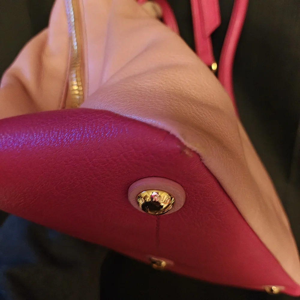 Miu Miu Beau Pink Leather Bag - Picture 9 of 16